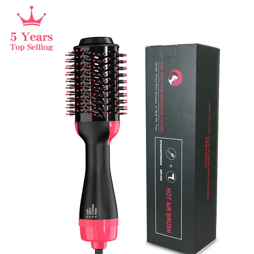 LISAPRO 3 IN 1 Hot Air Brush 1000W Hair Dryers hair care Care Line CARELINE SHOP LLC