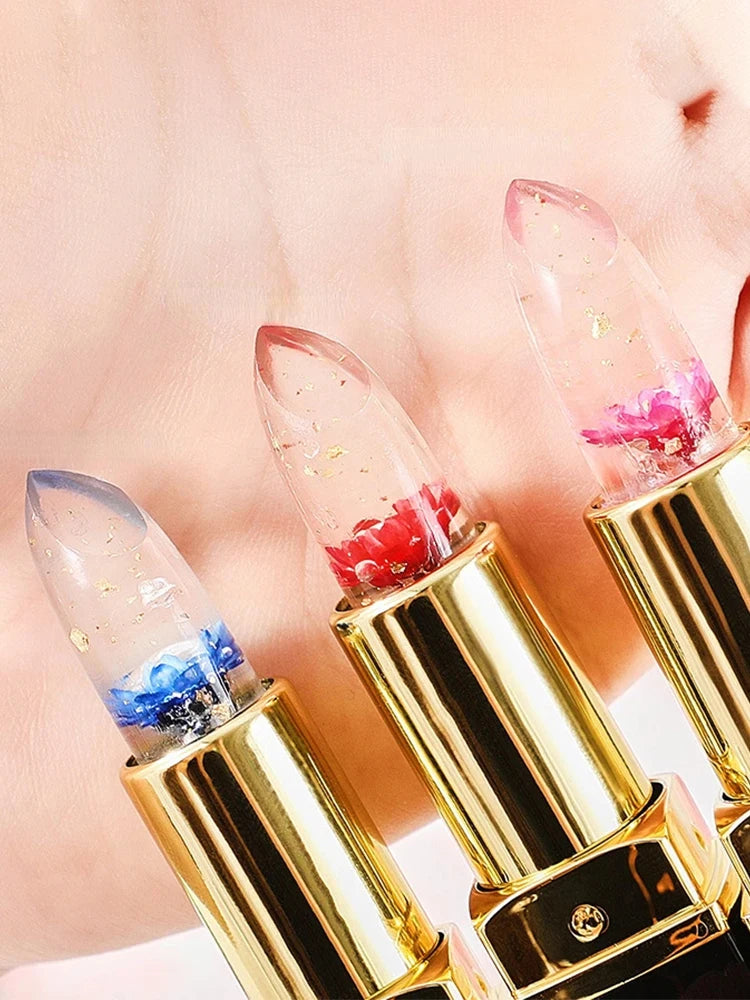 Crystal Flower Jelly Magic Lipstick Lipstick Set